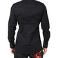 Dolce & Gabbana Black GOLD Cotton Long Sleeves Dress Shirt
