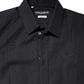 Dolce & Gabbana Black GOLD Cotton Long Sleeves Dress Shirt