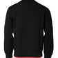 Dolce & Gabbana Black Nylon DGLogo Knit Men Pullover Sweater