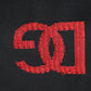 Dolce & Gabbana Black Nylon DGLogo Knit Men Pullover Sweater