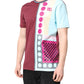 Dolce & Gabbana Multicolor Printed Logo Short Sleeve T-shirt