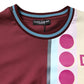 Dolce & Gabbana Multicolor Printed Logo Short Sleeve T-shirt