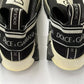Dolce & Gabbana Black White Slip On Sorrento Sneakers Shoes