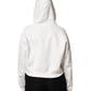 Dolce & Gabbana Ivory Cotton Printed Hooded Pullover Sweater