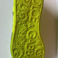 Dolce & Gabbana Neon Green Logo Tape Low Top Sneakers Shoes