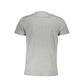 Cavalli Class Gray Cotton Men T-Shirt