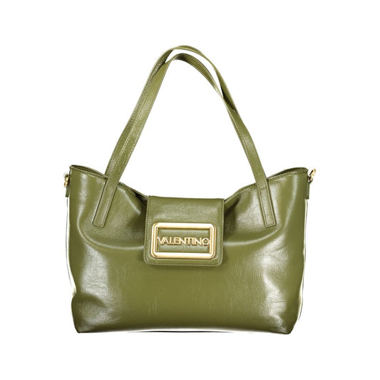 Mario Valentino Green Polyethylene Handbag