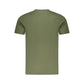 Cavalli Class Green Cotton Men T-Shirt