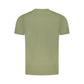 Cavalli Class Green Cotton Men T-Shirt
