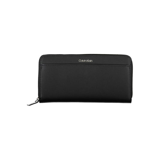 Calvin Klein Black Polyethylene Women Wallet Womens Wallet