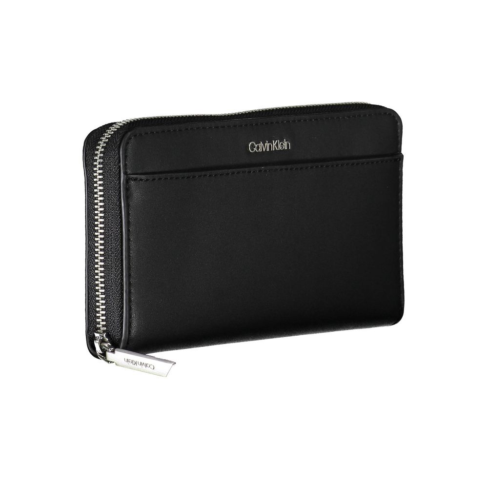 Calvin Klein Black Polyethylene Women Wallet Womens Wallet