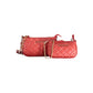 Mario Valentino Red Polyethylene Handbag