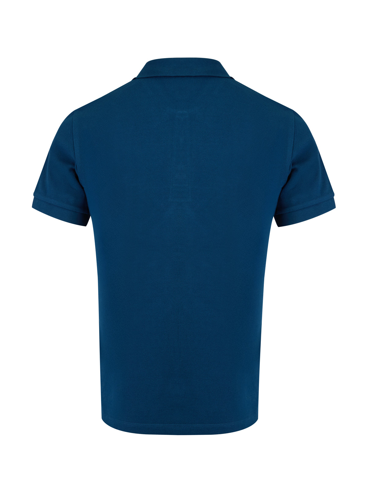 Burberry Deep Teal Blue Cotton Collared Polo Shirt Mens T-Shirt