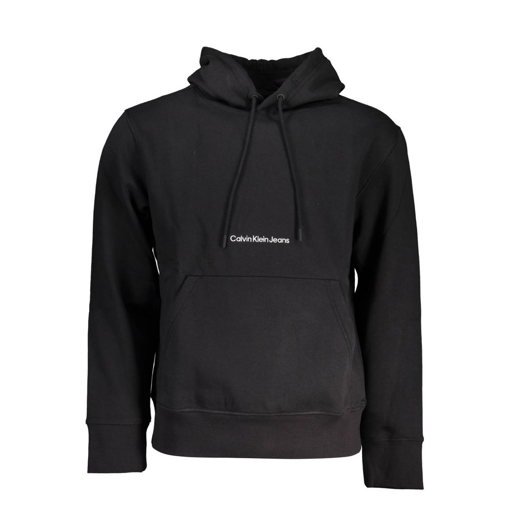 Calvin Klein Black Cotton Men Sweater Mens Sweater