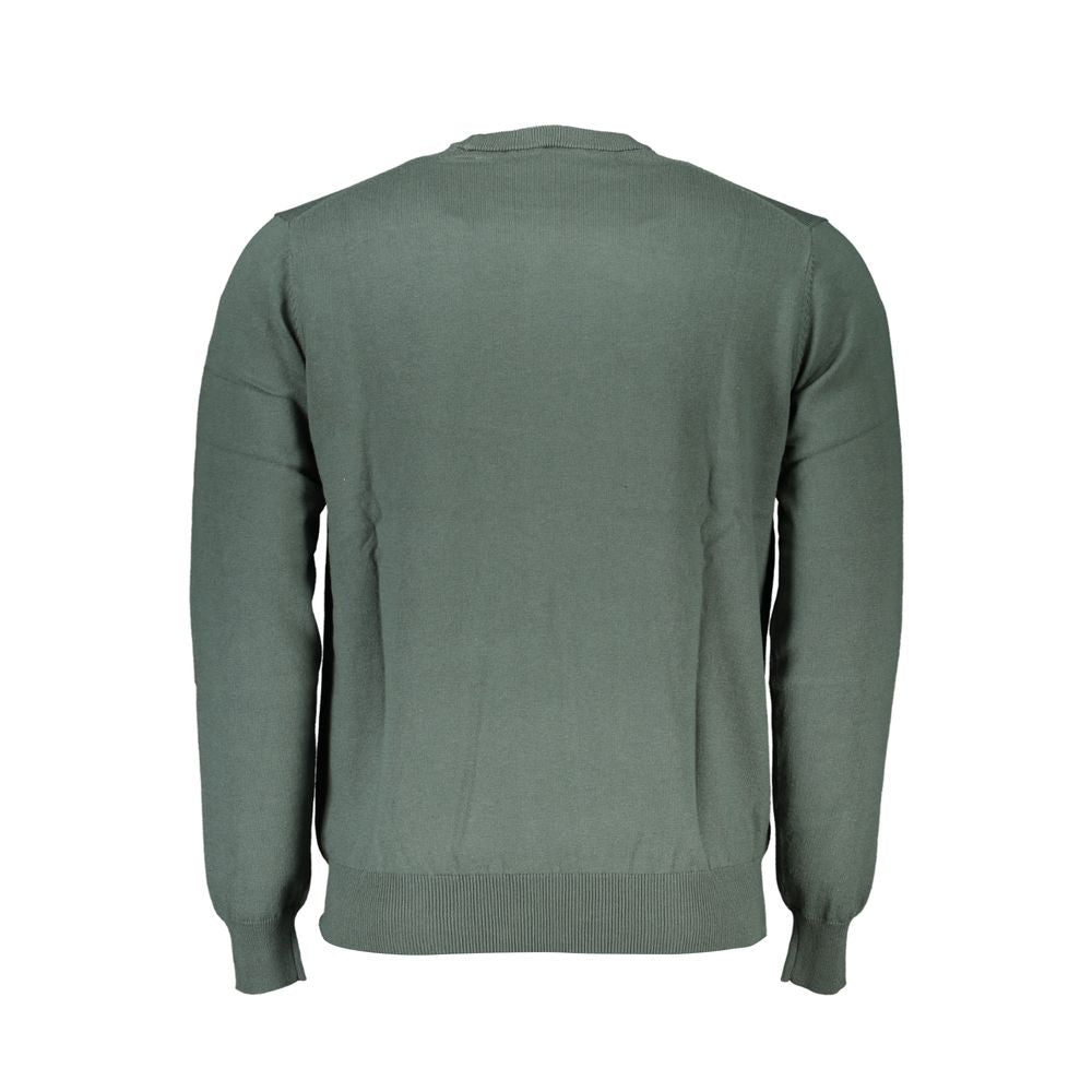 Harmont & Blaine Sophisticated Crew Neck Embroidered Sweater Mens Sweater