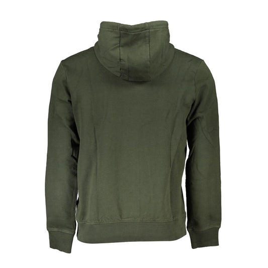 Napapijri Green Cotton Men Sweater Mens Sweater