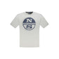 North Sails Grigio Cotton Men T-Shirt