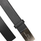 Dolce & Gabbana Black Classic Silver Metal Logo Buckle Belt