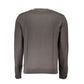 Napapijri Gray Cotton Men Sweater Mens Sweater