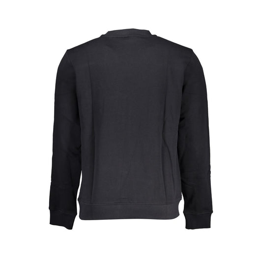 Napapijri Black Cotton Men Sweater Mens Sweater