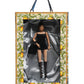 Dolce & Gabbana Black Dress Ceramic Porcelain Fashion Leather Sicily Dolls