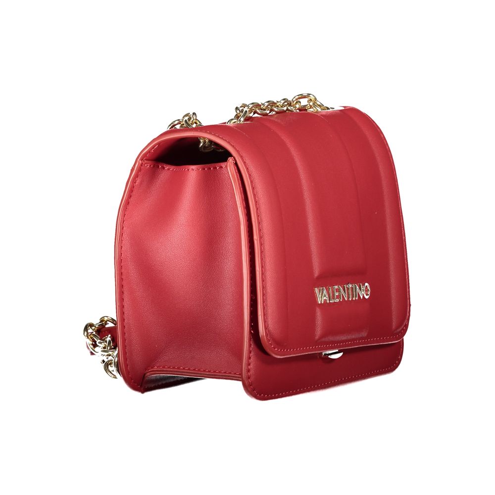 Mario Valentino Red Polyethylene Handbag