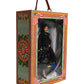 Dolce & Gabbana Black Dress Ceramic Porcelain Fashion Leather Sicily Dolls
