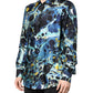 Dolce & Gabbana Multicolor Marble Print MARTINI Dress Shirt