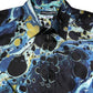 Dolce & Gabbana Multicolor Marble Print MARTINI Dress Shirt