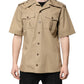 Dolce & Gabbana Brown Graphic Print Short Sleeves Shirt