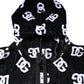 Dolce & Gabbana Black DG Cotton Hooded Sleeveless Sweater