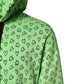 Dolce & Gabbana Green Cotton Logo Heart Print Hooded Sweater