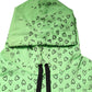 Dolce & Gabbana Green Cotton Logo Heart Print Hooded Sweater