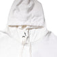 Dolce & Gabbana White Embossed Logo Hooded Sweatshirt Sweater