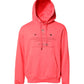 Dolce & Gabbana Red Logo Printed Hooded Sweatshirt Sweater