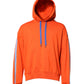 Dolce & Gabbana Orange Cotton Hooded Men Sweatshirt Sweater