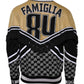 Dolce & Gabbana Multicolor Cotton Crew Neck Pullover Sweater