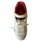Dolce & Gabbana White Red Logo Portofino Sneakers Shoes