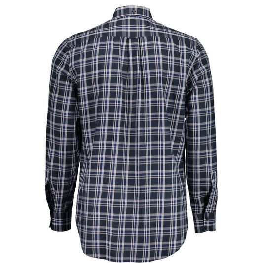 Gant Blue Cotton Men Shirt