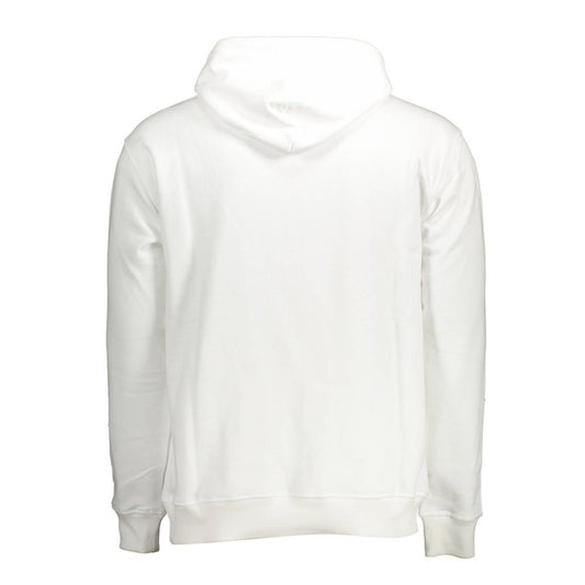 North Sails White Cotton Men Sweater Mens Sweater