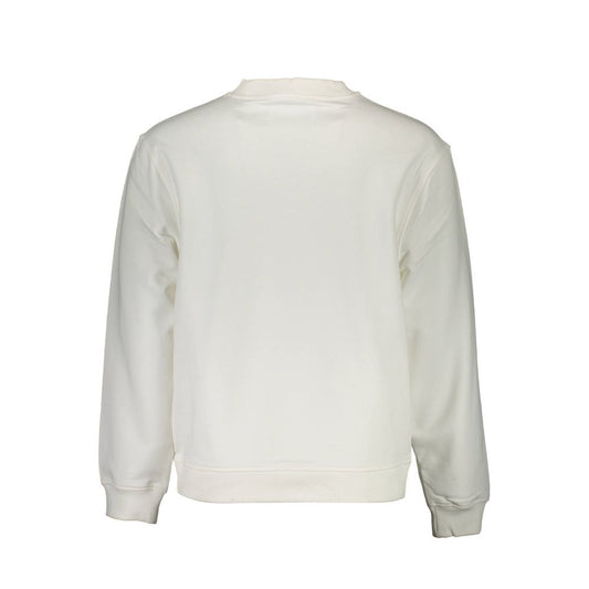Calvin Klein White Cotton Men Sweater Mens Sweater