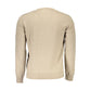 Harmont & Blaine Beige Wool Men Sweater Mens Sweater