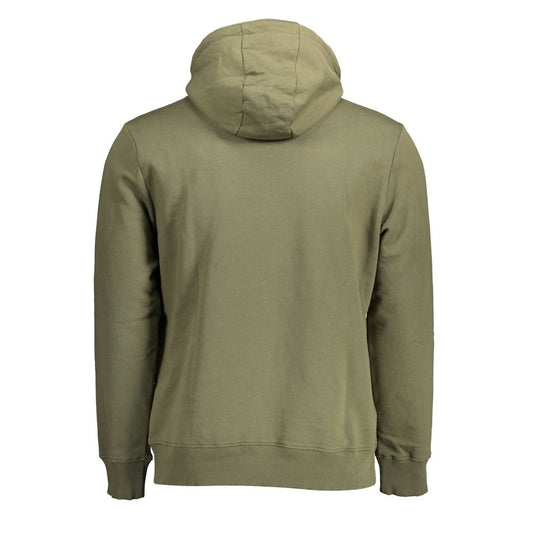Napapijri Green Cotton Men Sweater Mens Sweater