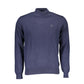 North Sails Blue Cotton Men Sweater Mens Sweater