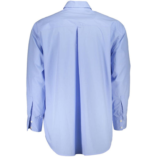 Levi's Light Blue Cotton Men Shirt