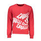 Cavalli Class Red Cotton Men Sweater Mens Sweater