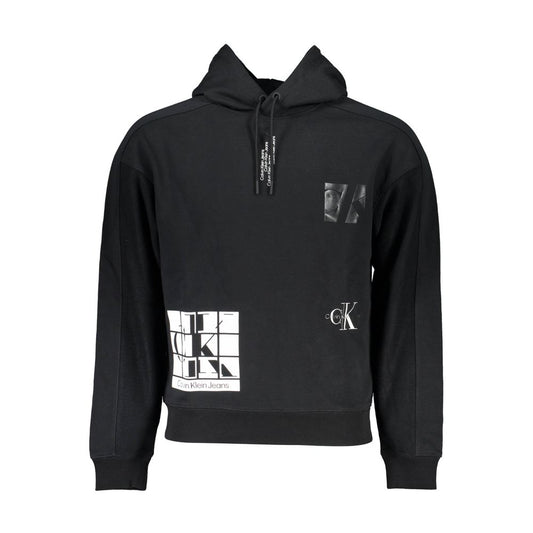 Calvin Klein Black Cotton Men Sweater Mens Sweater