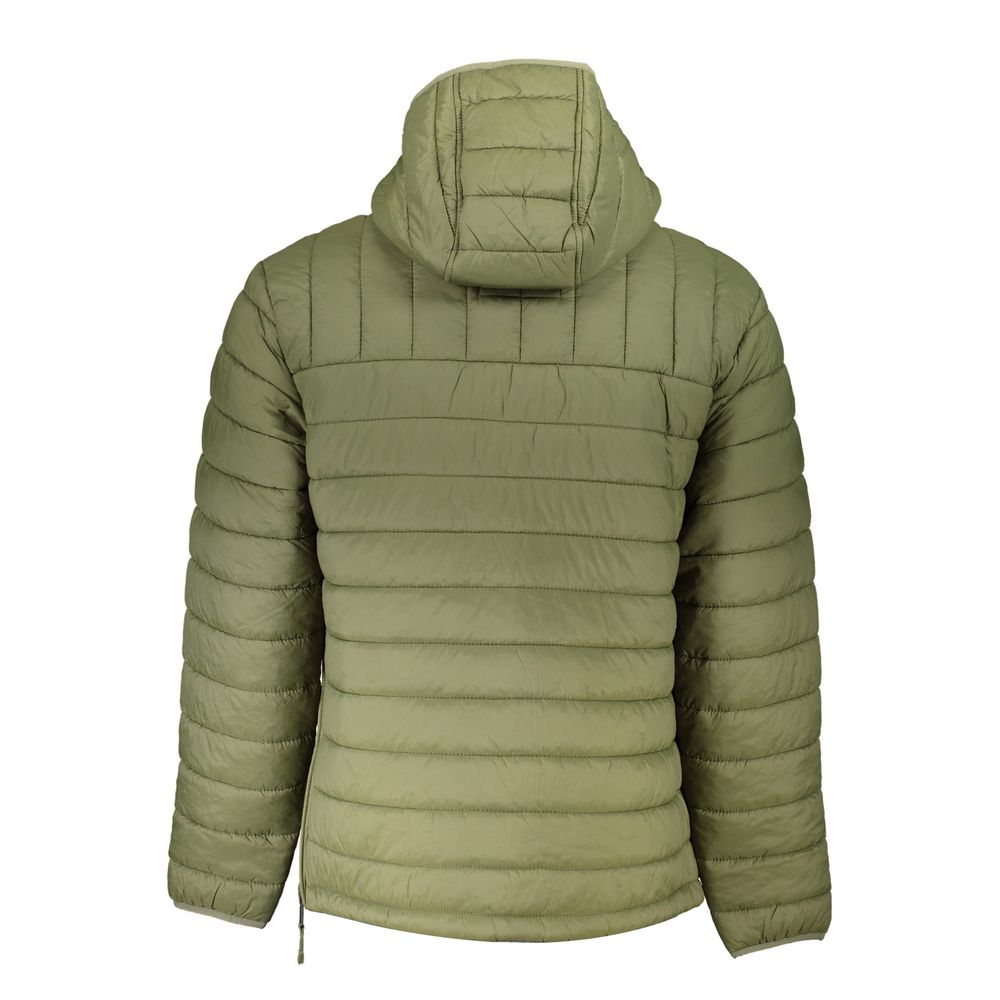 Napapijri Green Polyamide Men Jacket Mens Jacket