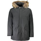 Woolrich Gray Cotton Men's Jacket Mens Jacket