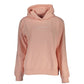 Calvin Klein Pink Cotton Women's Hooded Sweater